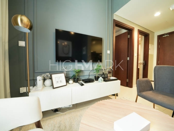 Fully Furnished | Canal Views | Stunning 1 Bedroom Apartment for Rent